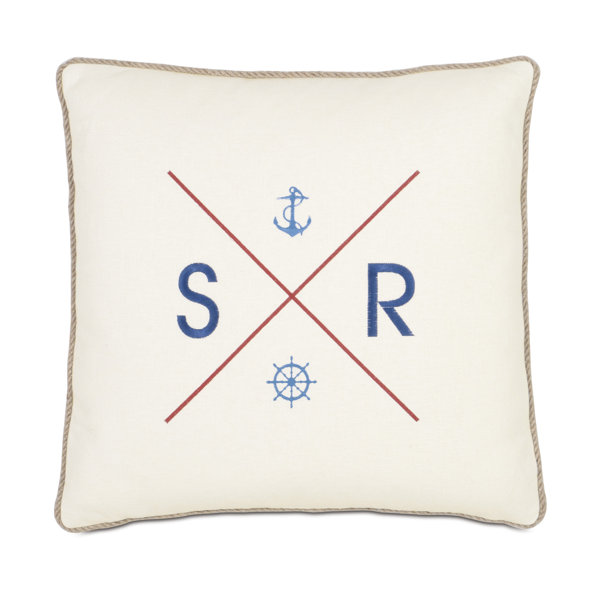 Maritime Nautical Flag Throw Pillow Cover Insert